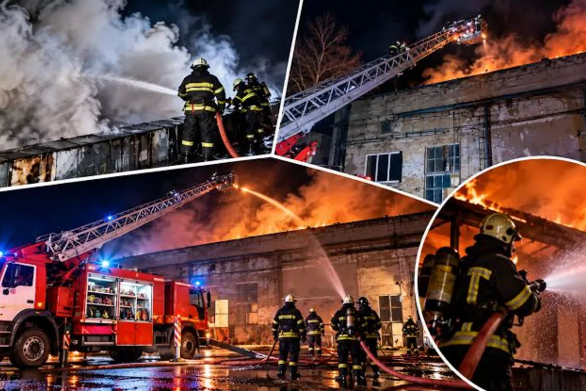Fire Breaks Out at Capacitor Plant in Kazakhstan’s Ust-Kamenogorsk - VIDEO