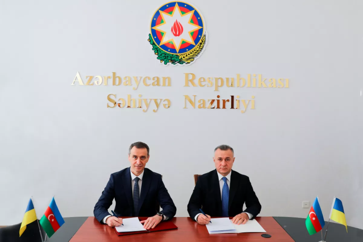Azerbaijan, Ukraine Deepen Cooperation in Healthcare During Ministerial Visit
