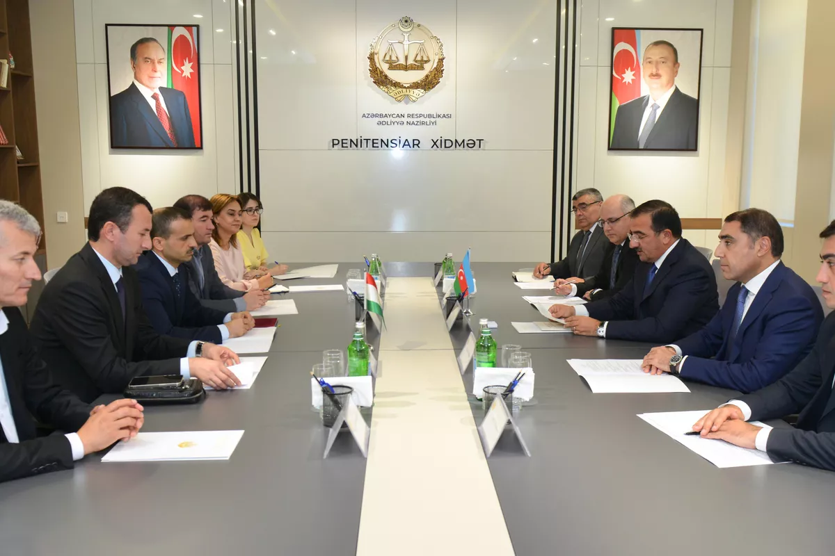Tajik Delegation Explores Azerbaijan’s Justice and Prison Reform Practices