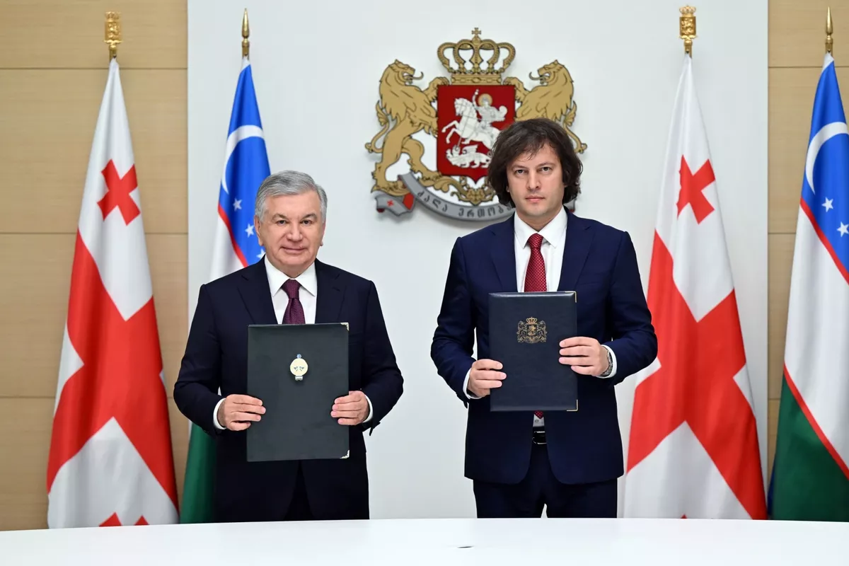 Uzbekistan, Georgia Sign Wide-Ranging Deals on Trade, Technology and Education