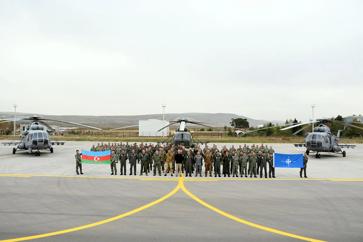 NATO Praises Training Level of Azerbaijan Air Force Helicopter Crews