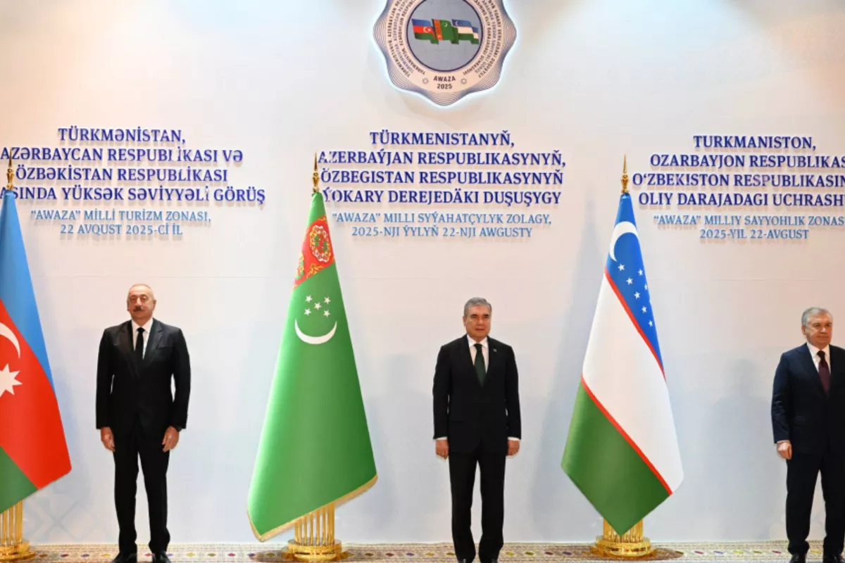 Azerbaijan, Turkmenistan, and Uzbekistan Hold Trilateral Summit to Strengthen Cooperation