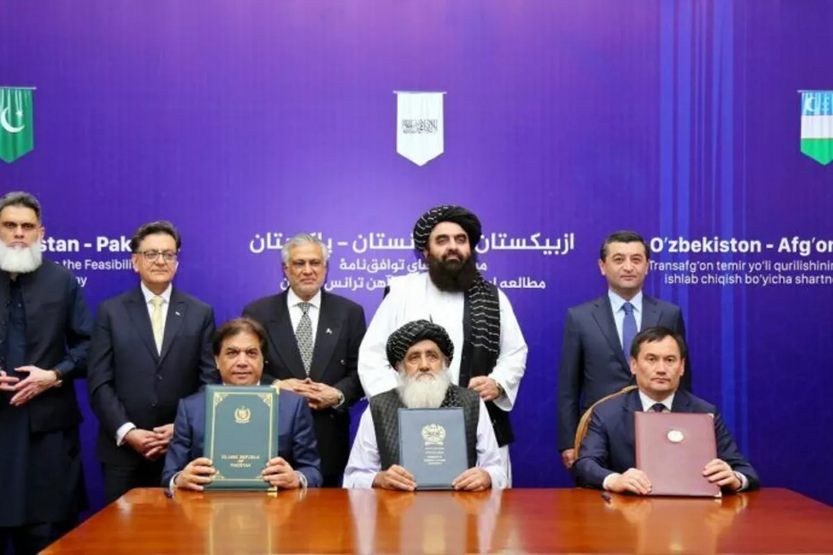 Uzbekistan, Afghanistan, Pakistan Agree on Feasibility Study for Trans-Afghan Railway Project