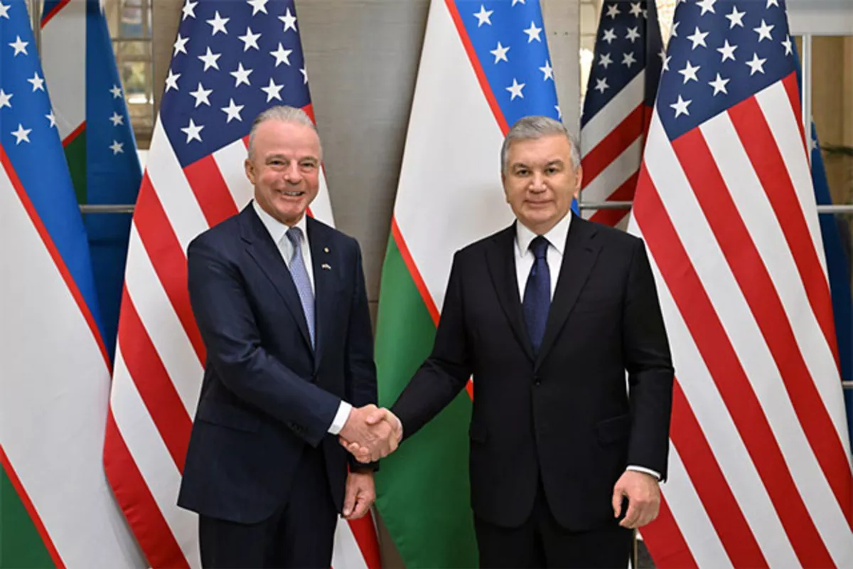 Uzbek President Meets with Boeing Global Chief to Strengthen Aerospace Ties