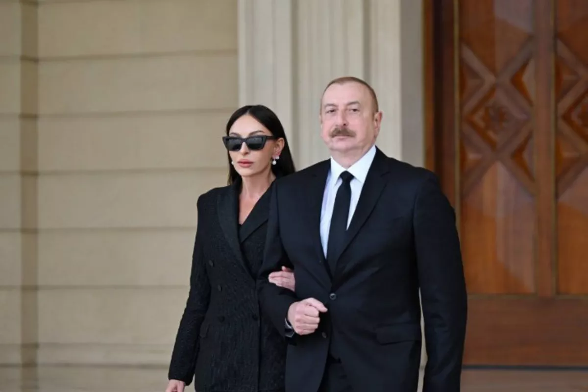 Azerbaijani President and First Lady Arrive at UN Headquaters