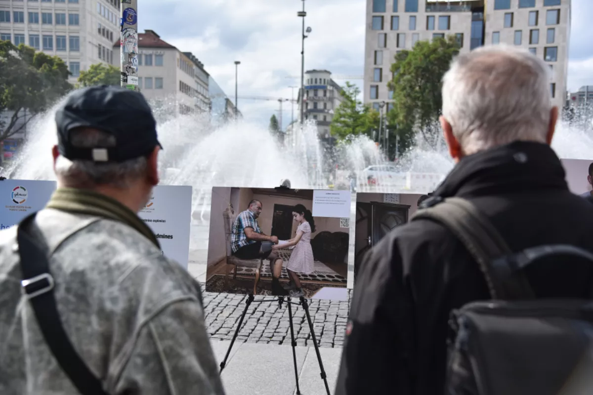 Munich Hosts Photo Exhibition on Azerbaijani Landmine Victims