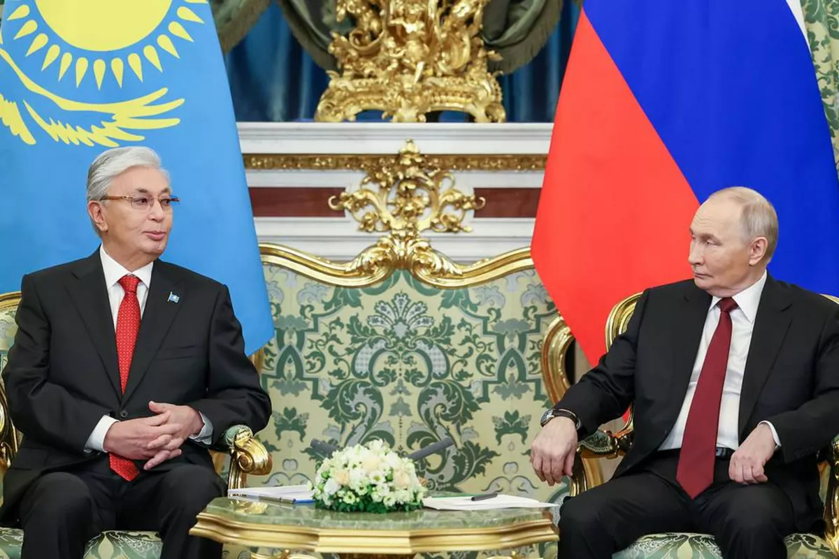 Putin Hails His Talks with Tokayev as 'Productive'