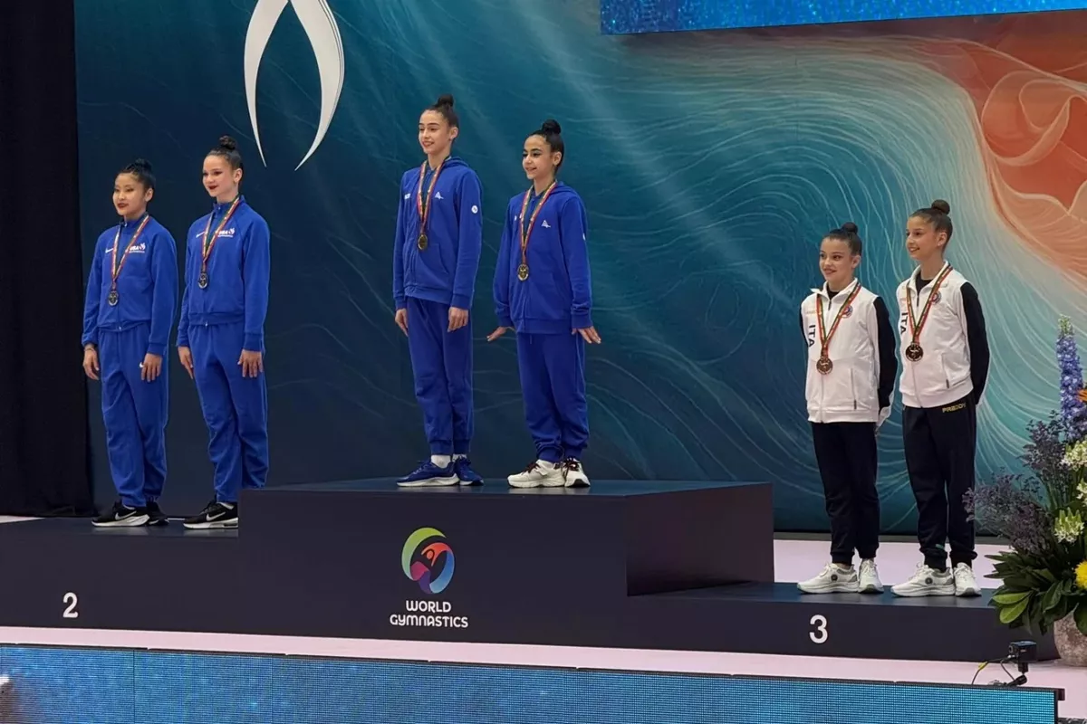 Azerbaijani Gymnasts Win Gold at Tournament in Portugal