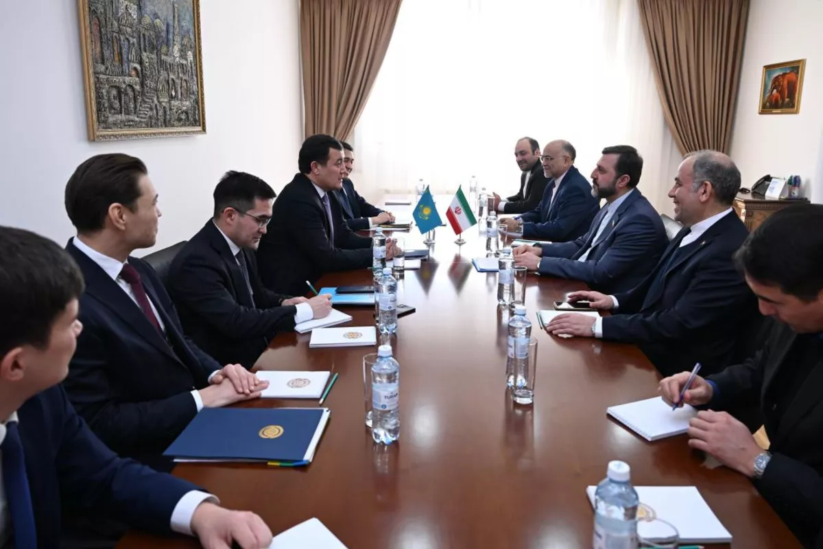 Kazakhstan, Iran Deepen Cooperation in Key Sectors