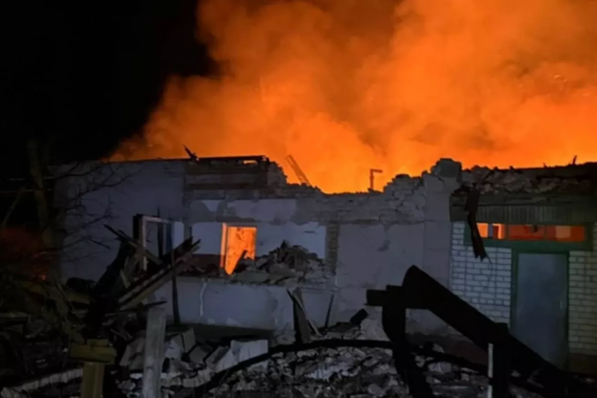 Two Killed, Five Injured in Russian Drone Attack on Kharkiv