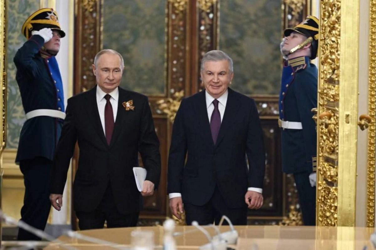 Uzbek, Russian Leaders Discuss Current Bilateral Agenda