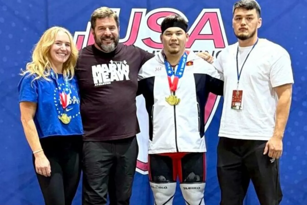 Flawless Performance Secures Gold for Kyrgyz Weightlifter in Fort Worth