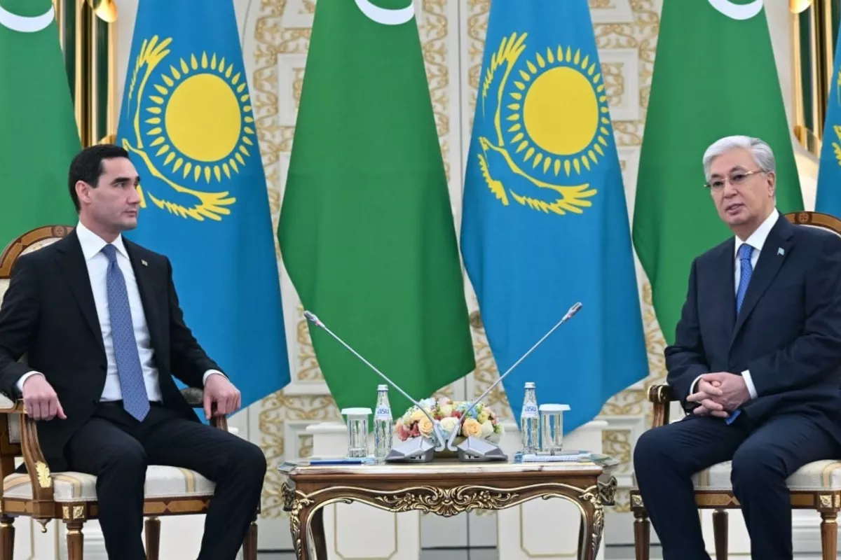 Kazakh, Turkmen Leaders Hold High-Level Talks in Astana
