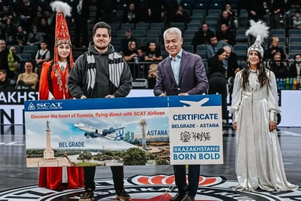 Belgrade Fan Wins Free Trip to Kazakhstan
