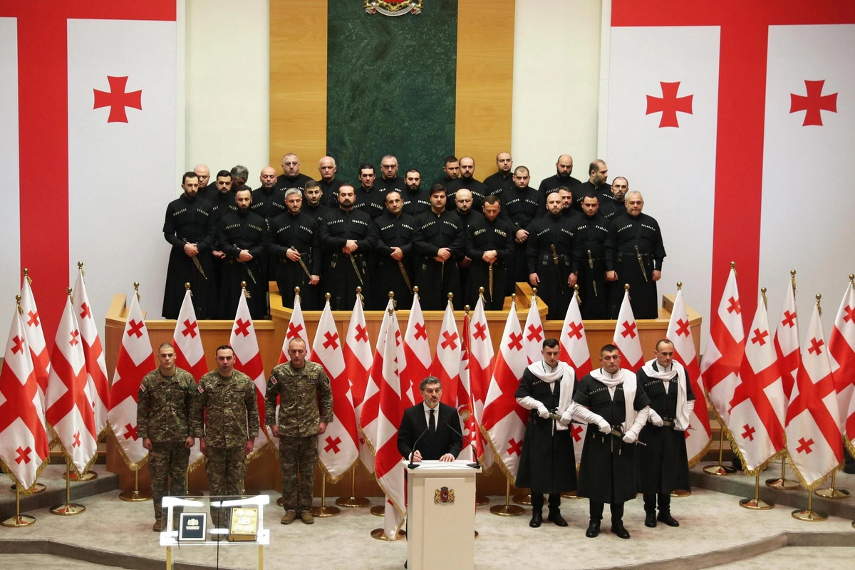 Mikheil Kavelashvili Sworn in as Georgia’s Sixth President