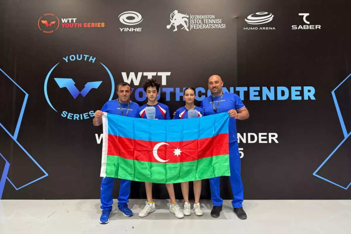 Azerbaijani Players Clinch Bronze in Tashkent Table Tennis Tournament