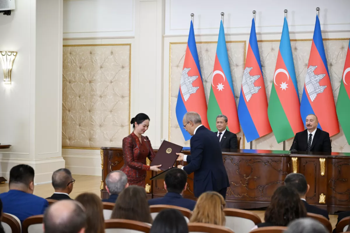 Azerbaijan and Cambodia Exchange Bilateral Cooperation Documents