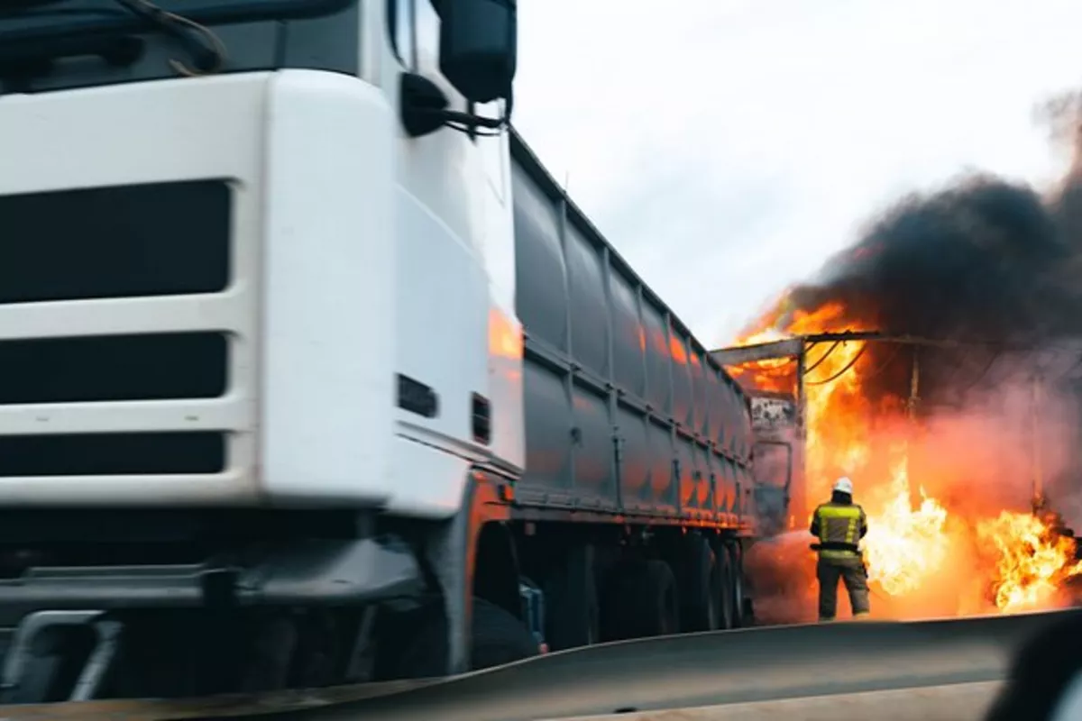 Fuel Tanker Crashes Into Container Train in Armenia, Damaging Rail Infrastructure