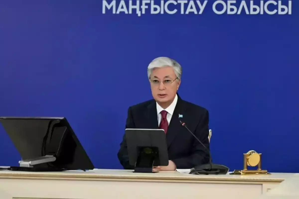 Kazakh President Calls for Urgent Action to Combat Water Scarcity in Mangistau