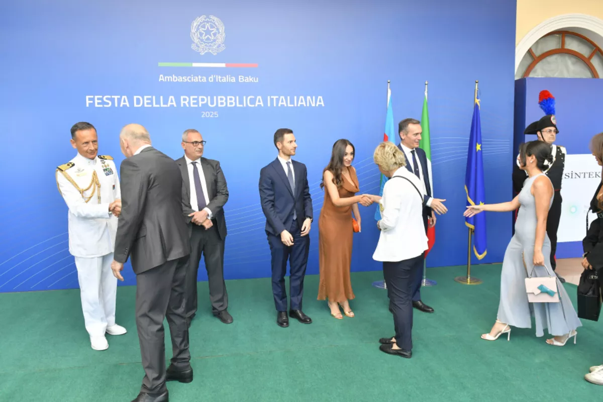 Italian Embassy in Baku Holds Official Reception to Celebrate National Day