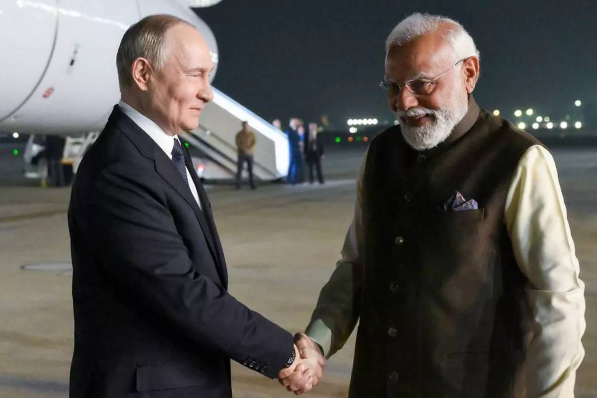 Putin Arrives in India for Two-Day State Visit