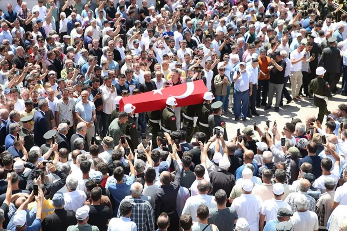 Türkiye Bids Farewell to Martyrs