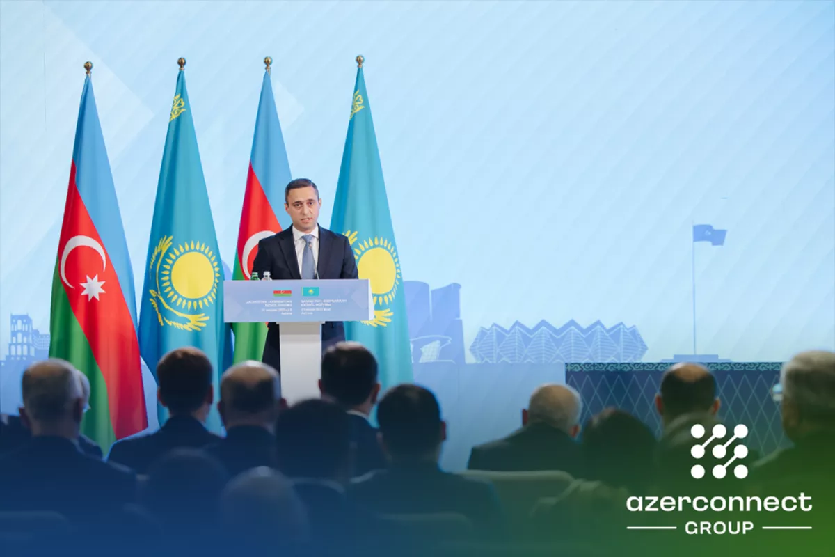 Azerconnect Group Showcases Digital Innovation at Kazakhstan–Azerbaijan Business Forum in Astana