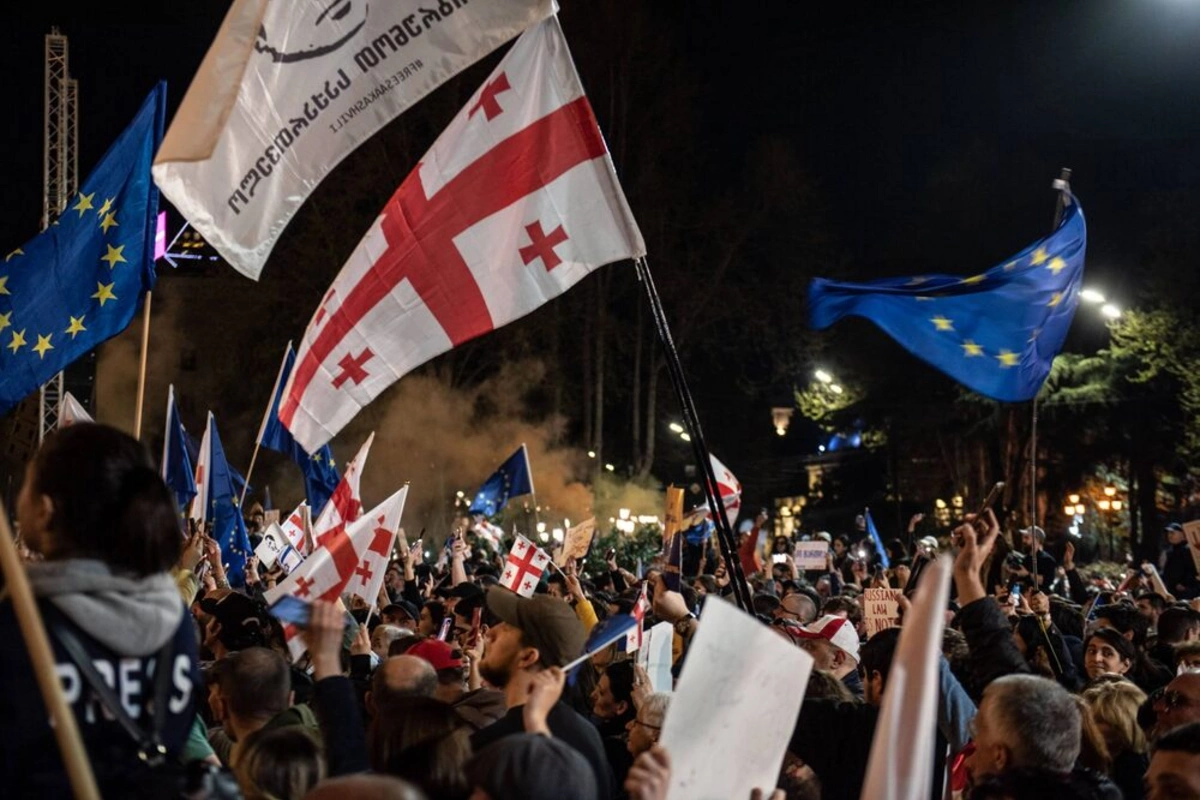 Georgian Foreign Agent Law Passes First Committee Amidst Protests and Blows in Parliament