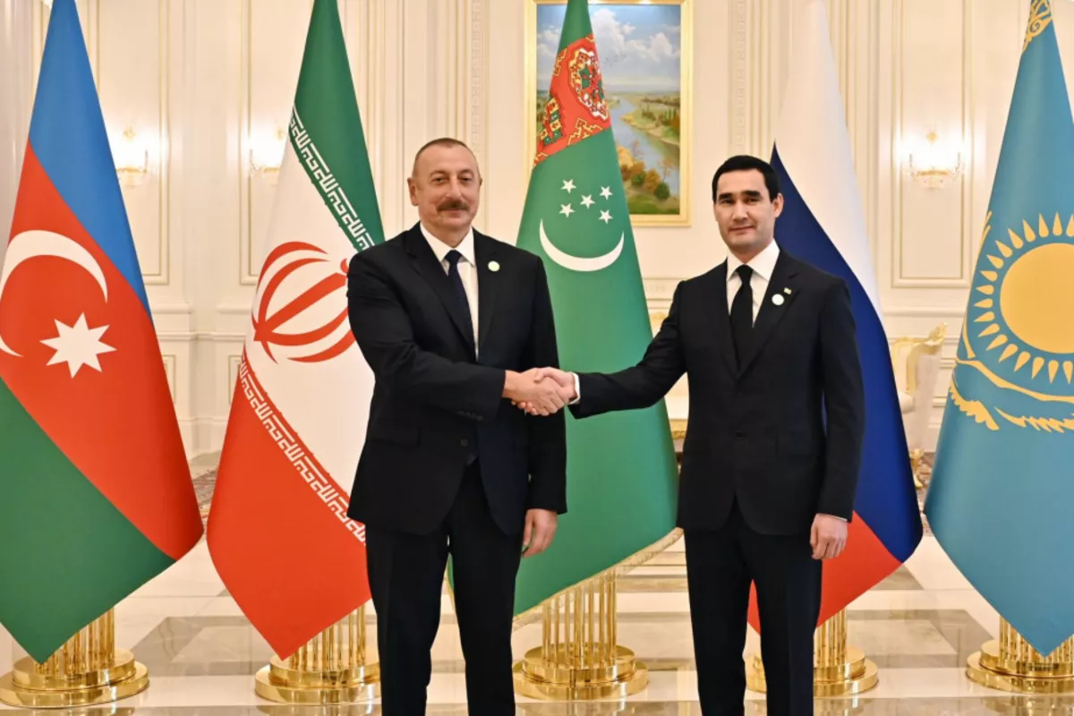 President: Azerbaijan and Turkmenistan United by Friendship, Cooperation, and Good Neighborly Ties