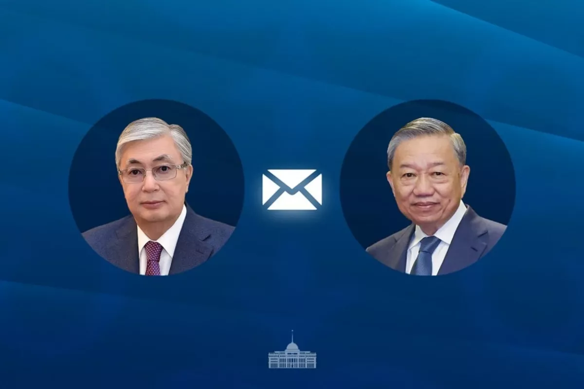 Kazakh Leader Congratulates To Lam on Vietnam Party Reelection