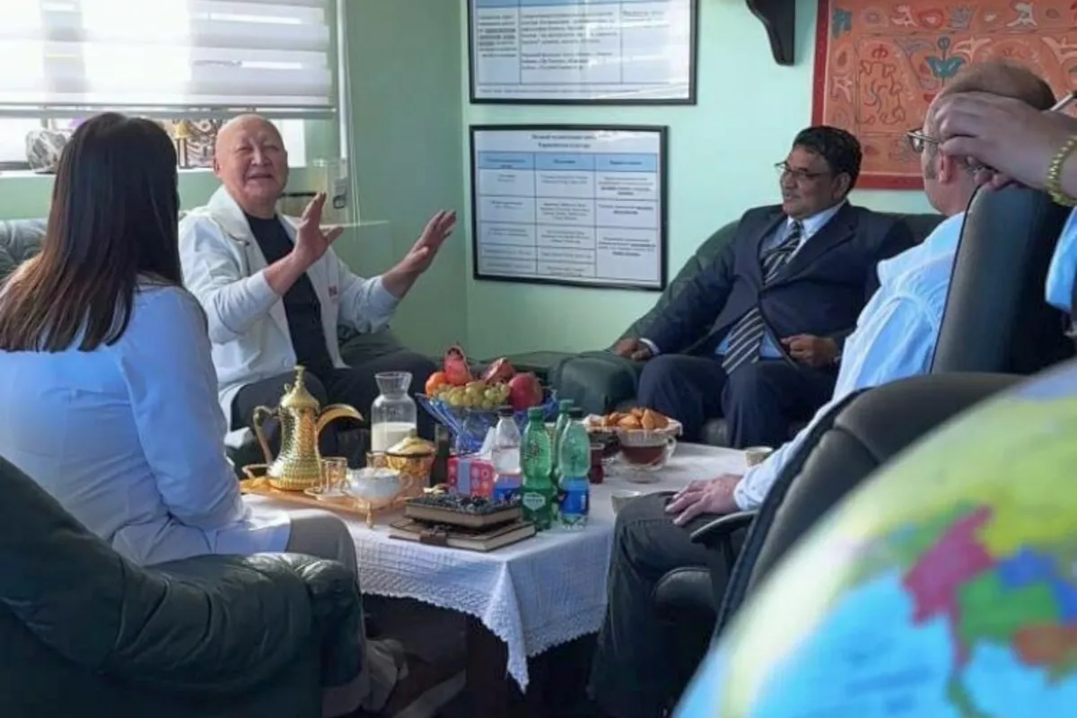 Indian Ambassador Visits Kyrgyz Medical Center to Explore Unique Psychotherapy and Spiritual Healing