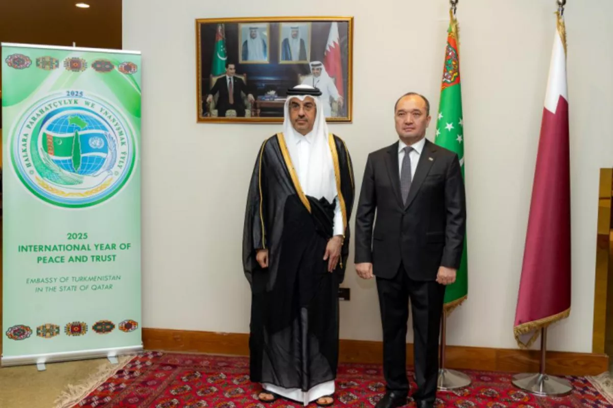 Turkmenistan Lights Up Doha with Anniversary Celebration of Independence and Neutrality