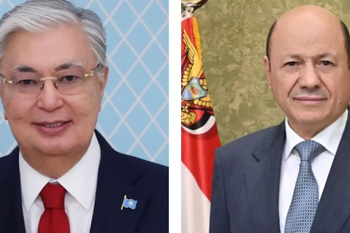 President al-Alimi Congratulates on Republic Day in Kazakhstan