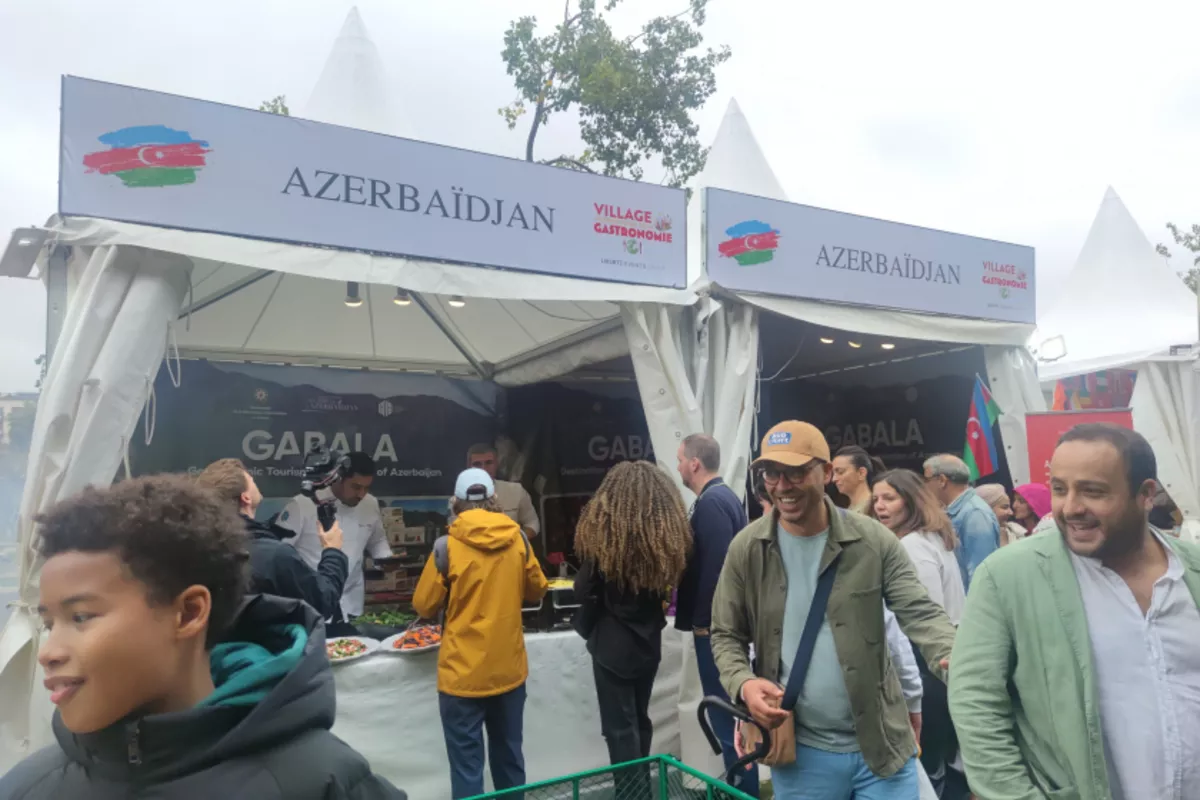 Azerbaijan Showcases Its Cuisine at International Gastronomy Village in Paris