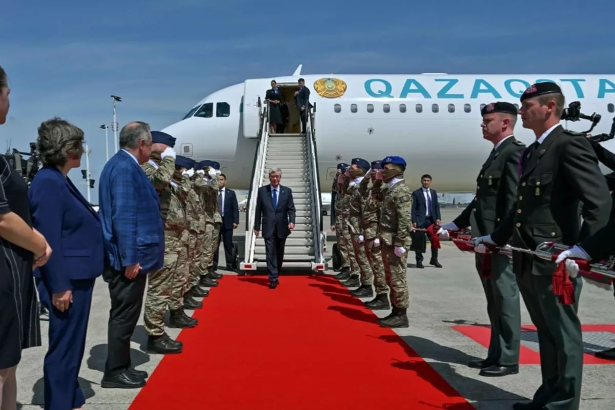 Tokayev Lands in Brussels for Key EU-Kazakhstan Talks