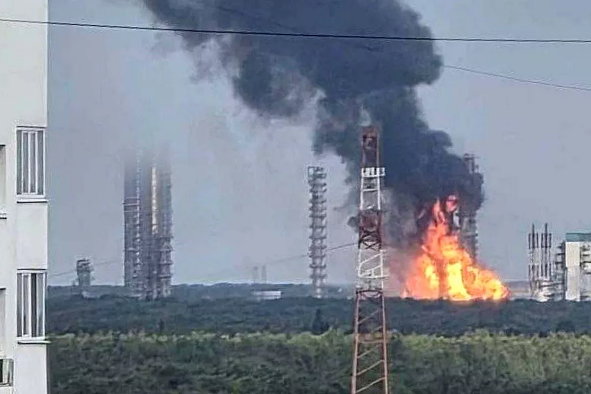 Russia’s Largest Petrochemical Plant in Siberia Reportedly Targeted by Ukrainian Drones