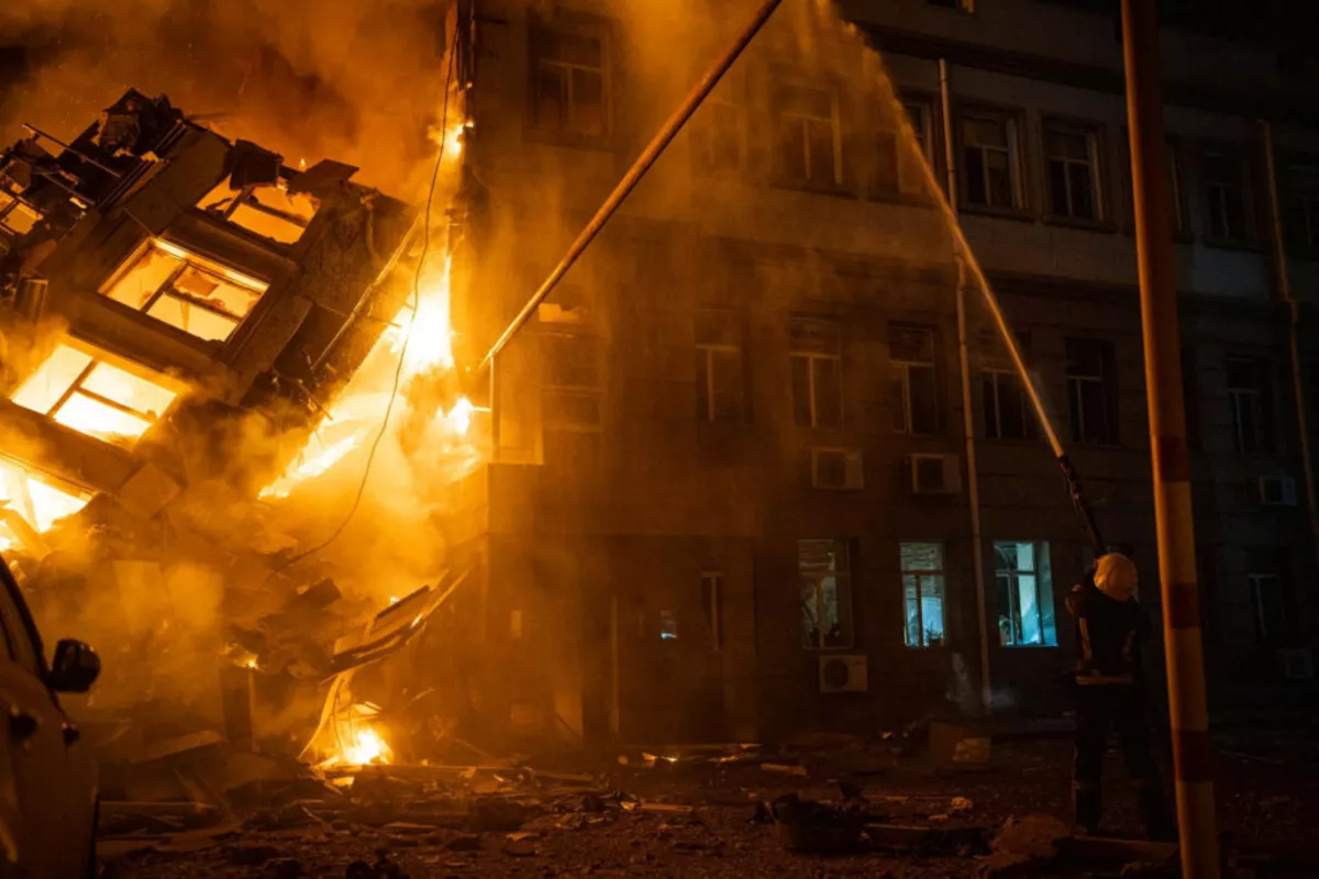 Russia's Attack on Odessa: Explosions Are Booming, Fires, Casualties