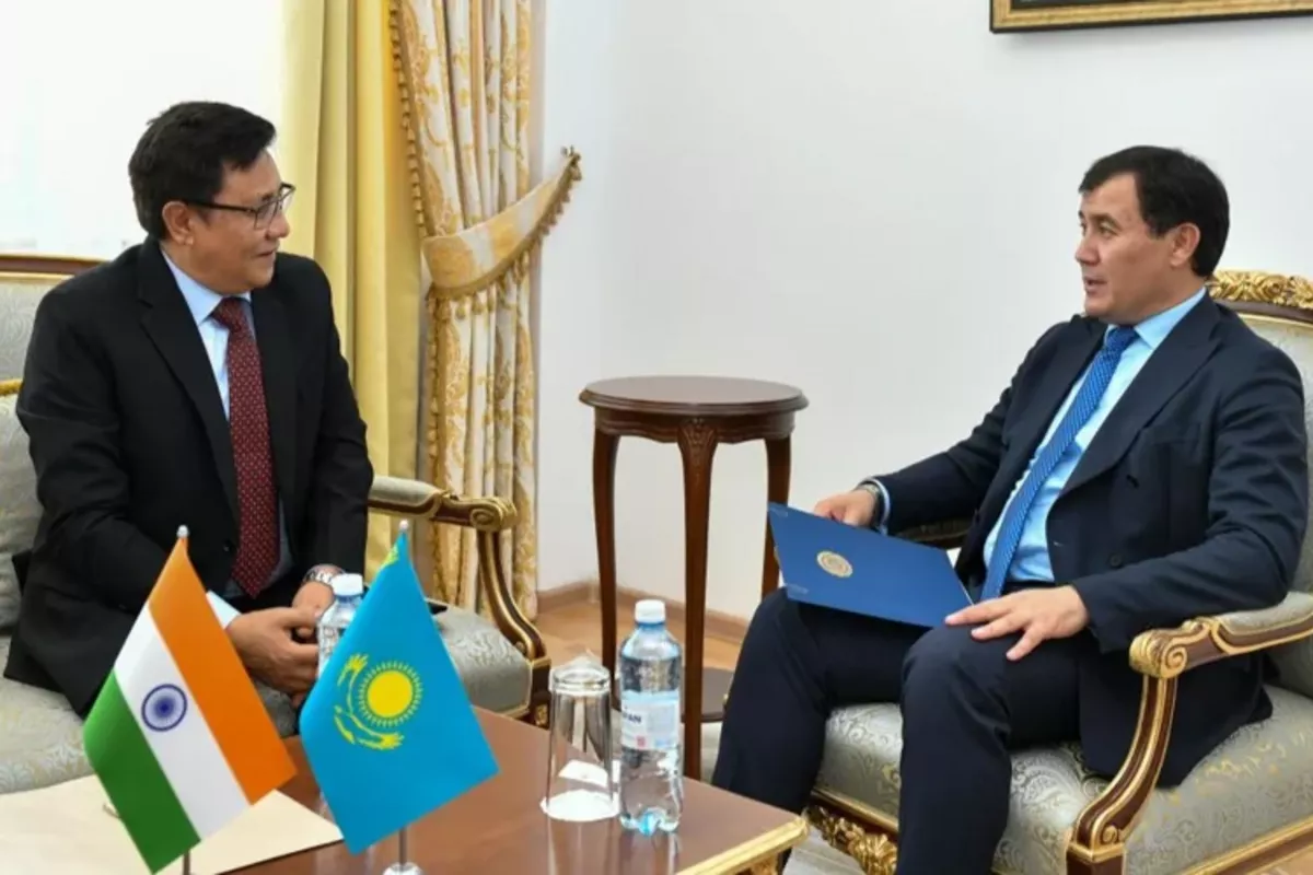 Kazakhstan Welcomes New Indian Ambassador, Eyes Deeper Bilateral Partnership