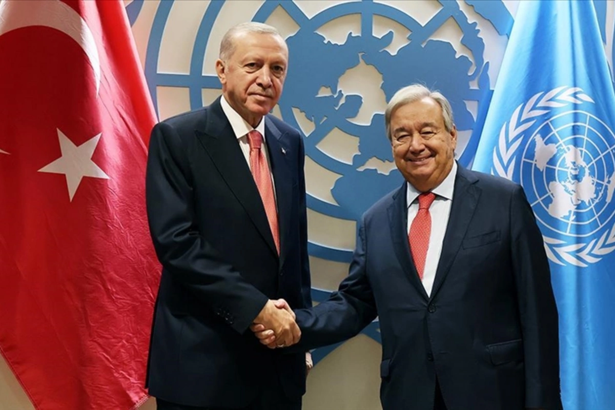 Turkish President Discusses Regional and Global Issues with UN Chief