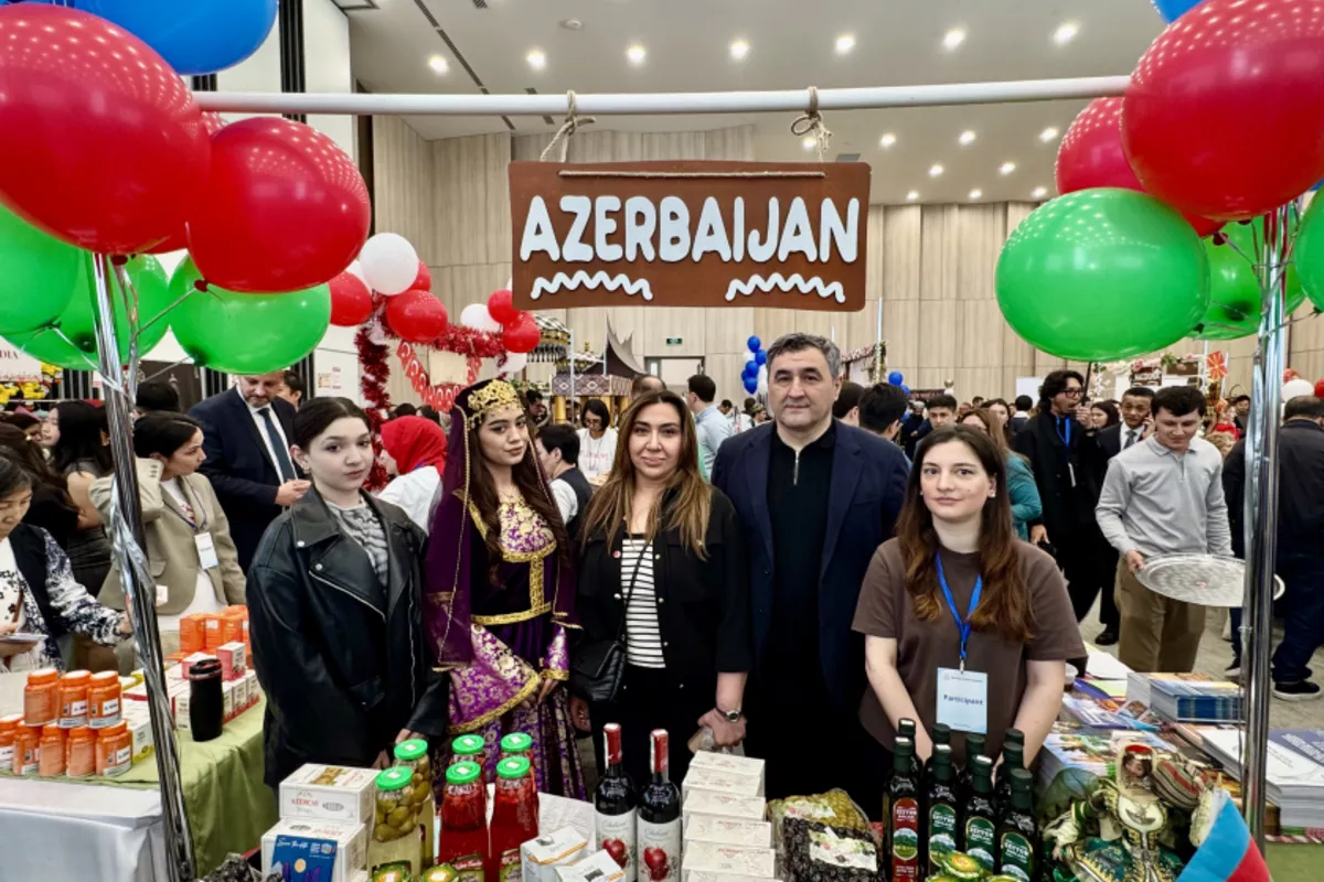 Azerbaijan Brings National Flavors to Astana Charity Fair