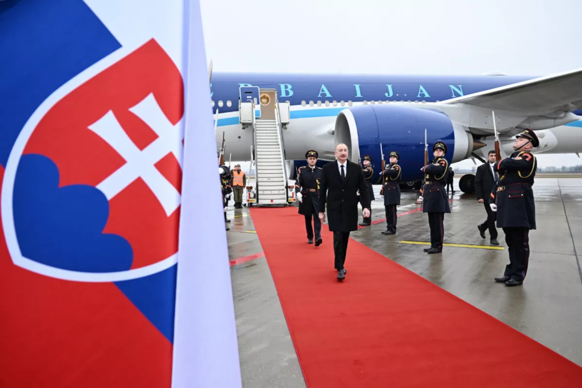 President Aliyev Pays Official Visit to Slovakia