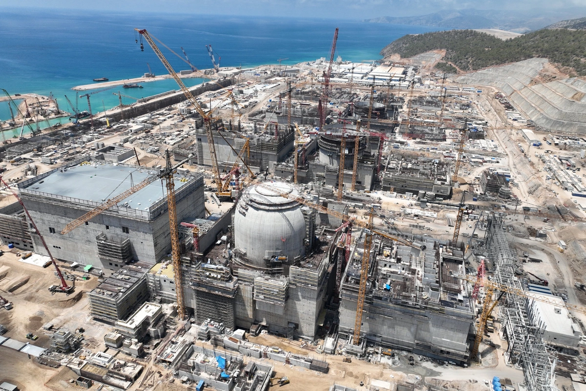 Türkiye Plans to Commission First Reactor of Akkuyu NPP This Year