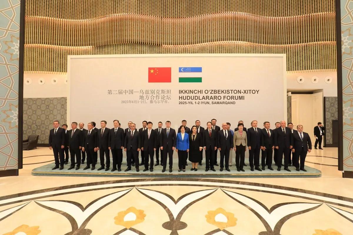 Uzbekistan, China Ink Numerous Investment Agreements at Samarkand Forum