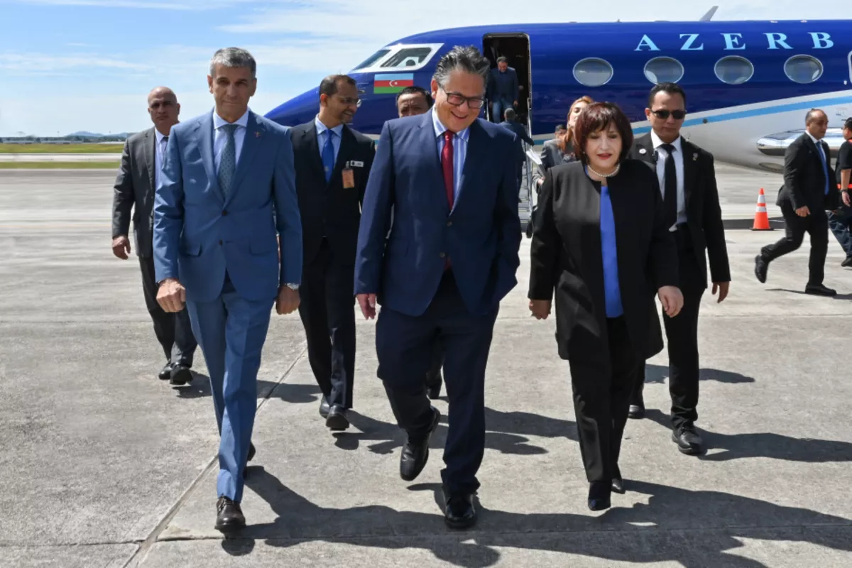 Azerbaijan Parliament Speaker Arrives in Malaysia
