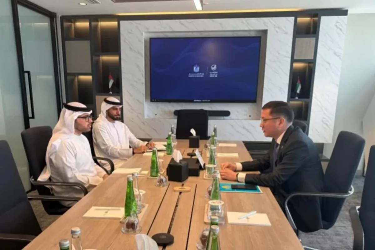 Kazakhstan, UAE Explore New Avenues for Strategic Investment Partnership