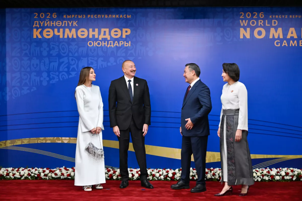 President Aliyev Attends World Nomad Games Opening Ceremony in Bishkek