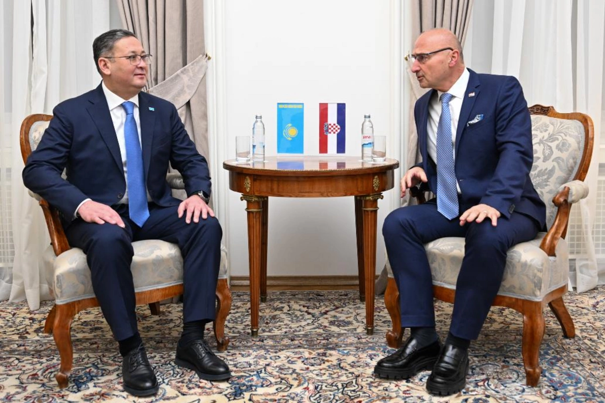 Kazakhstan, Croatia Aim to Boost Trade and Economic Cooperation