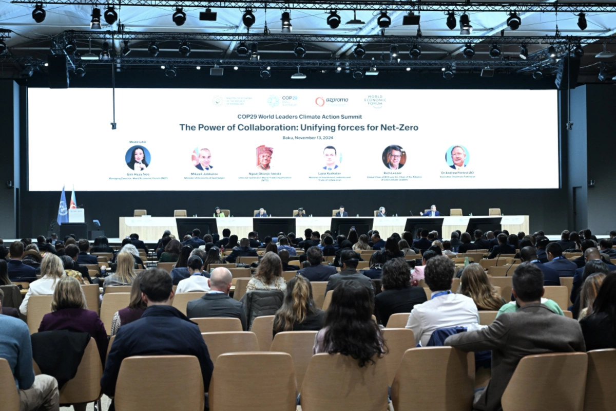 COP29: Baku Hosts The Power of Collaboration: Unifying Forces for Net-Zero Session