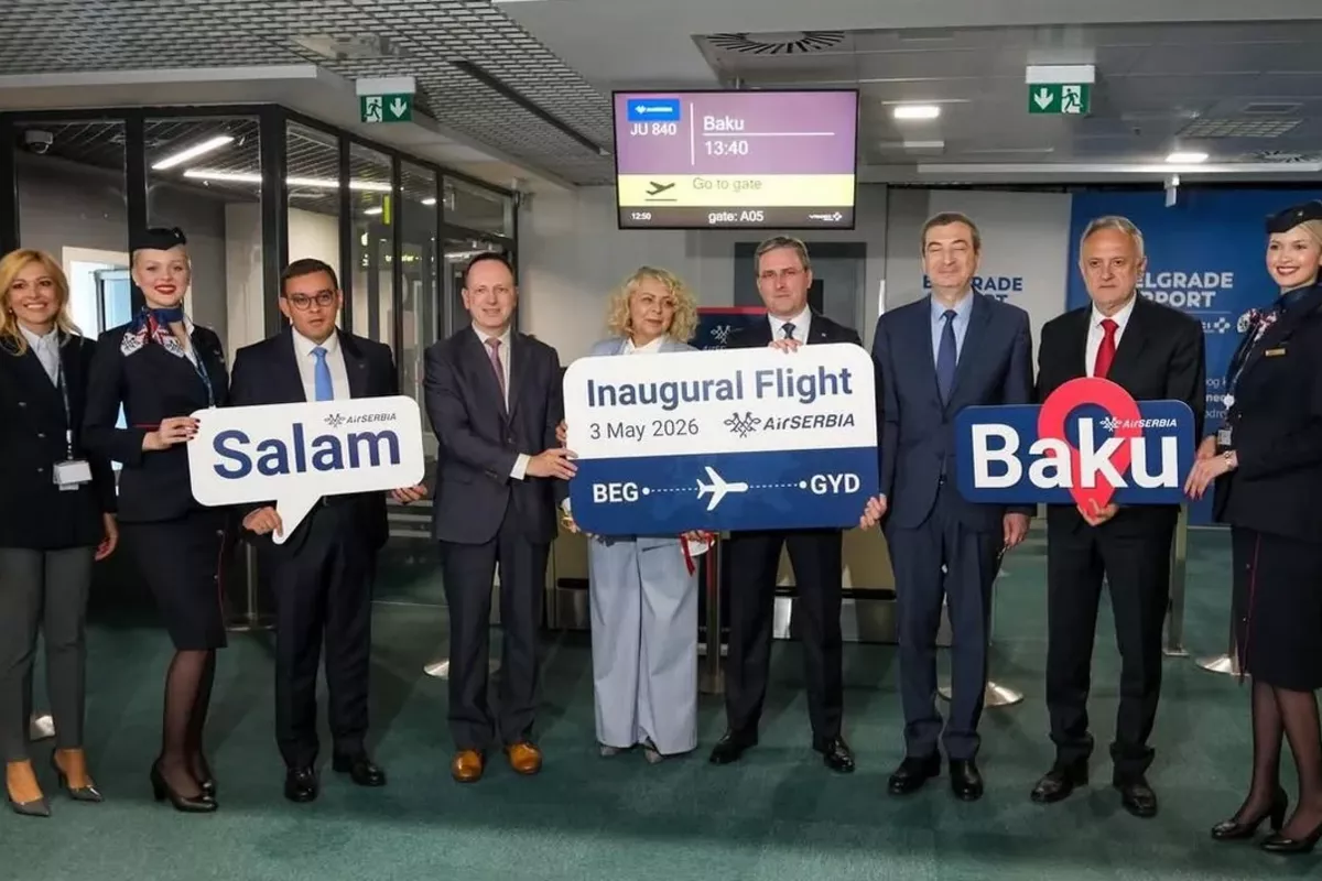 Air Serbia Launches Direct Flights between Baku and Belgrade