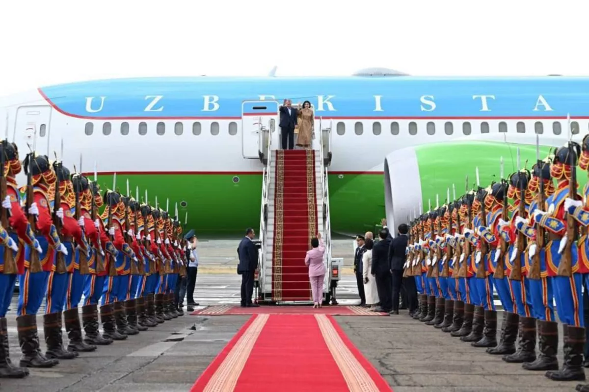 Uzbekistan’s President Concludes His Mongolia Visit